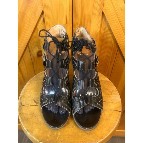 L’ARTISTE SPRING STEP "Alejandra" Sandals Lace Up Sz EU 41US 10.5 - Picture 2 of 10